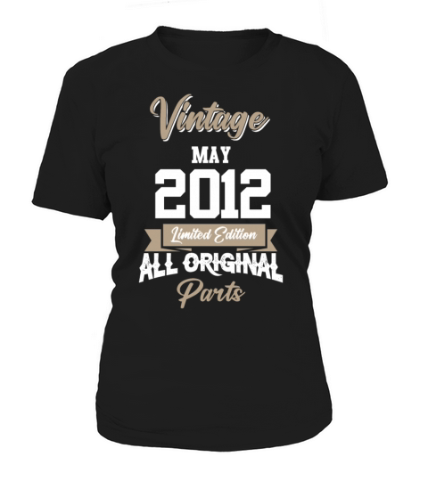 May 2012 Vintage Birthday Present Women's T-Shirt