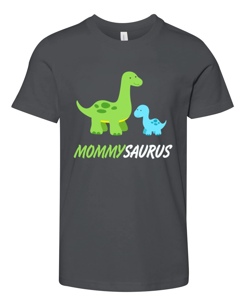 Mommysaurus Cute And Sweet Mom Family Dino Youth Unisex Jersey Tee