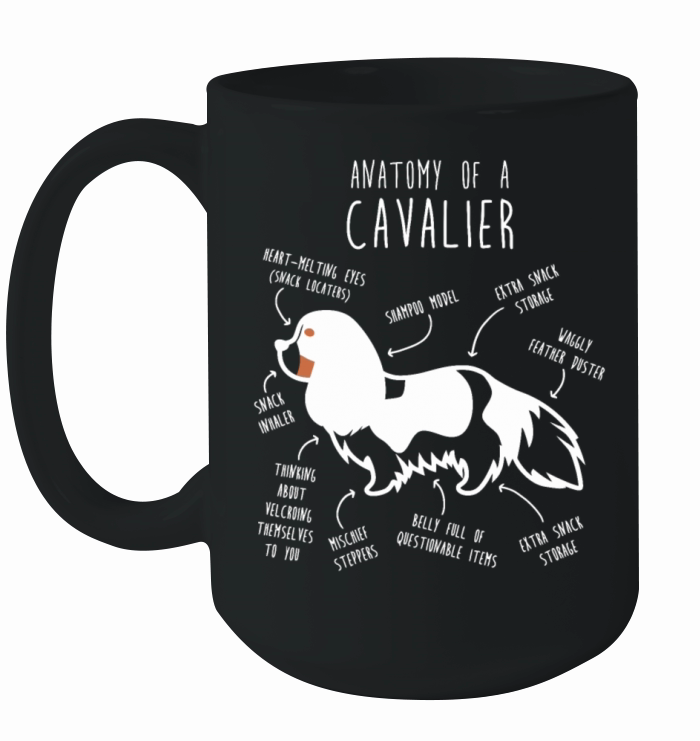 Anatomy Of A Cavalier Ceramic Mug