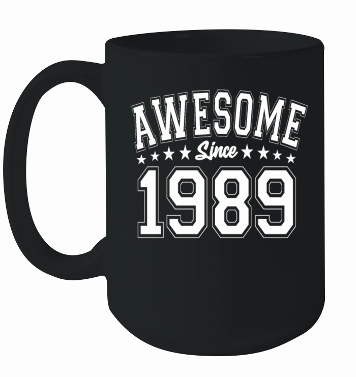 Awesome Since 1989 Birthday 1989 Vintage 1989 Ceramic Mug