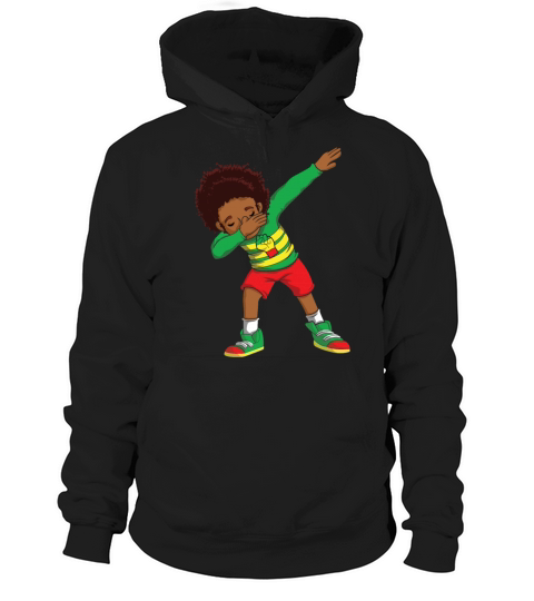 Kids Dab Celebrate Juneteenth Black History Hoodie Unisex