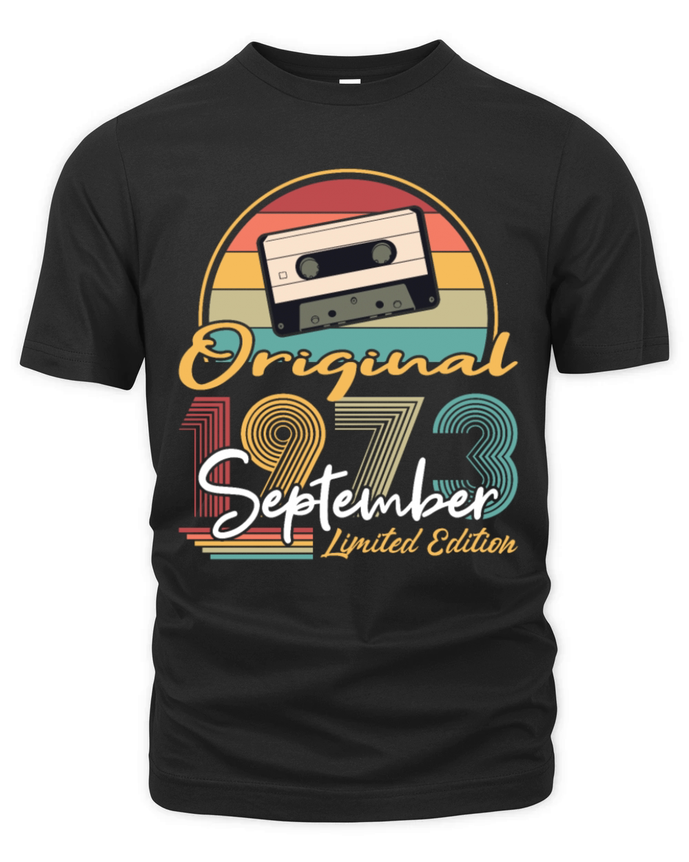 50th birthday september 1973 original 1973 Organic Unisex T-shirt