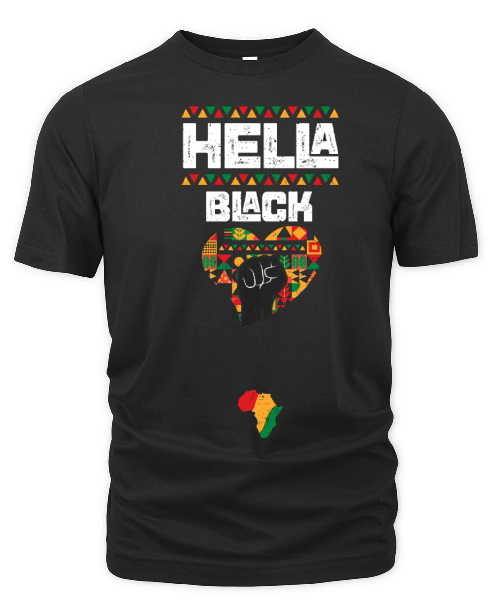 Hella Black - Black History Month Organic Unisex T-shirt