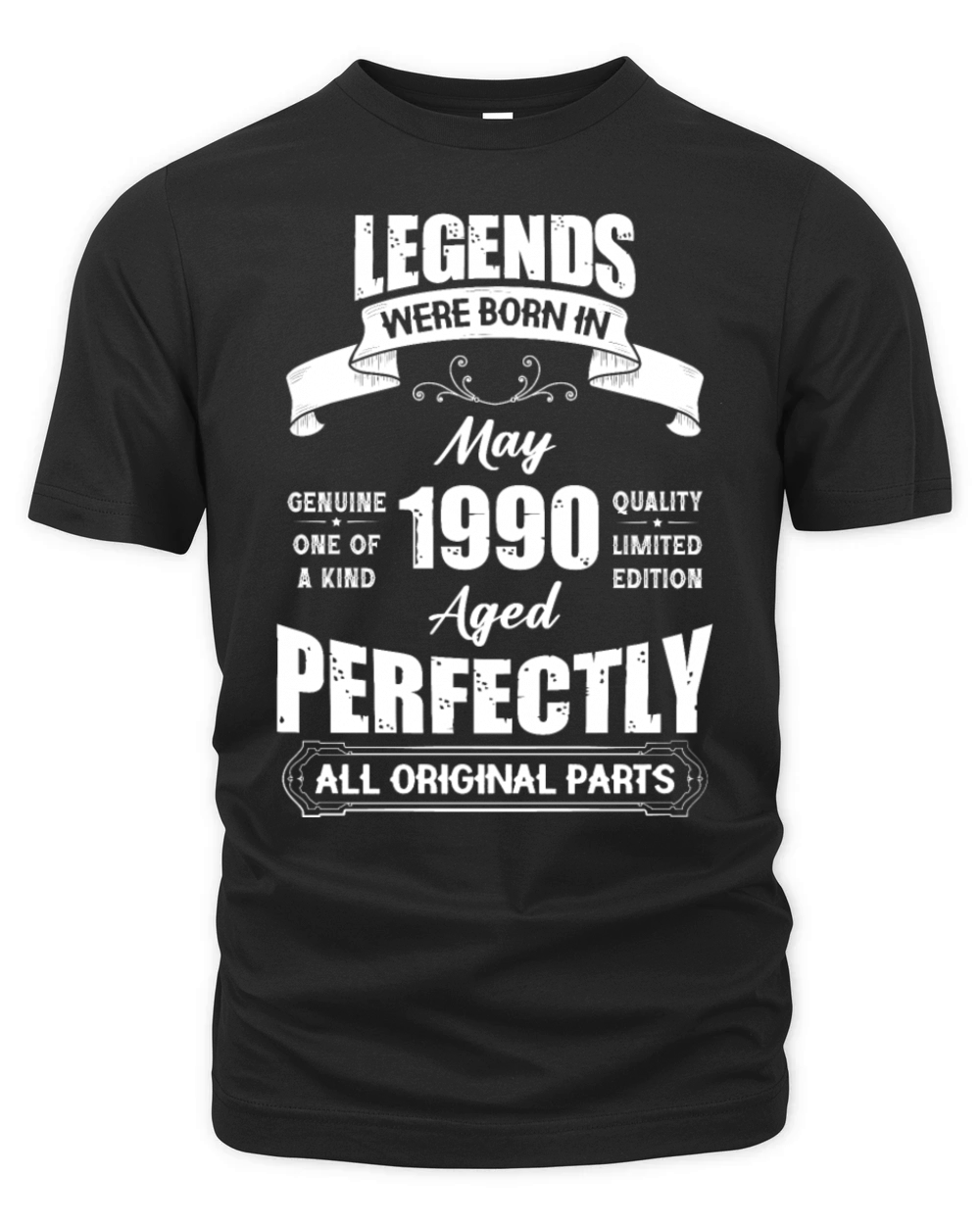 Legends Were Born In May 1990 Birthday Organic Unisex T-shirt