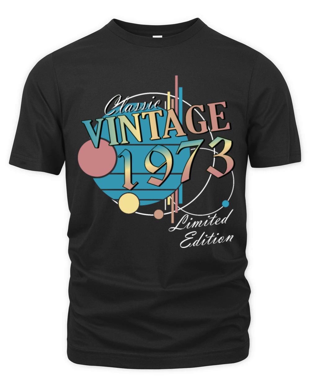 Vintage 1973 vintage birthday retro gift Organic Unisex T-shirt