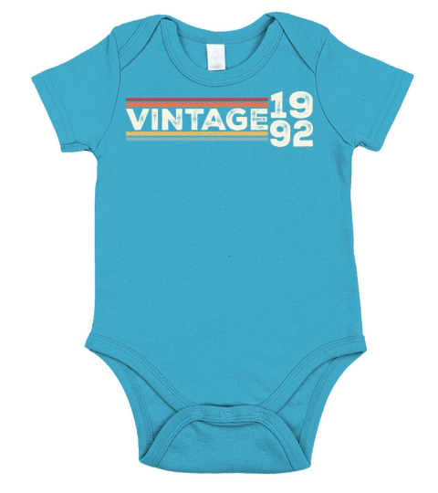 Vintage 1992 Gifts Legend for 31 Years Old - 31st Short Sleeve Baby One-Piece