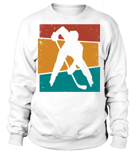 Retro Vintage Hockey Sweatshirt Unisex