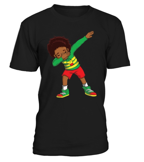 Kids Dab Celebrate Juneteenth Black History T-Shirt Unisex