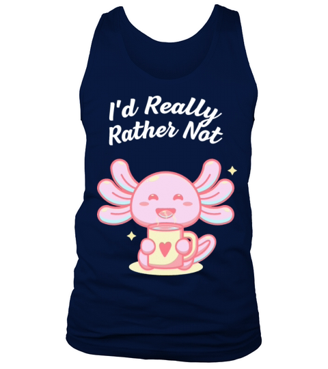 Id Really Rather Not Introvert Sarcastic Antisocia Tank Top Unisex