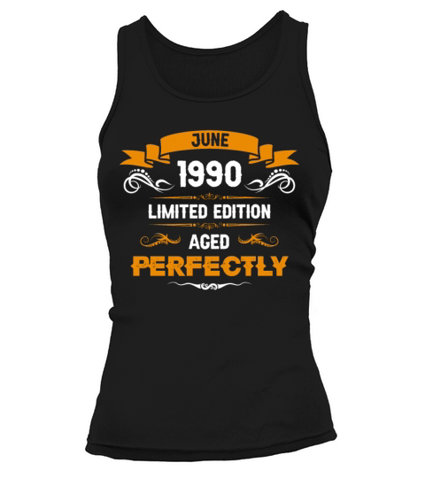June 1990 Vintage Birthday Present Tank top Woman