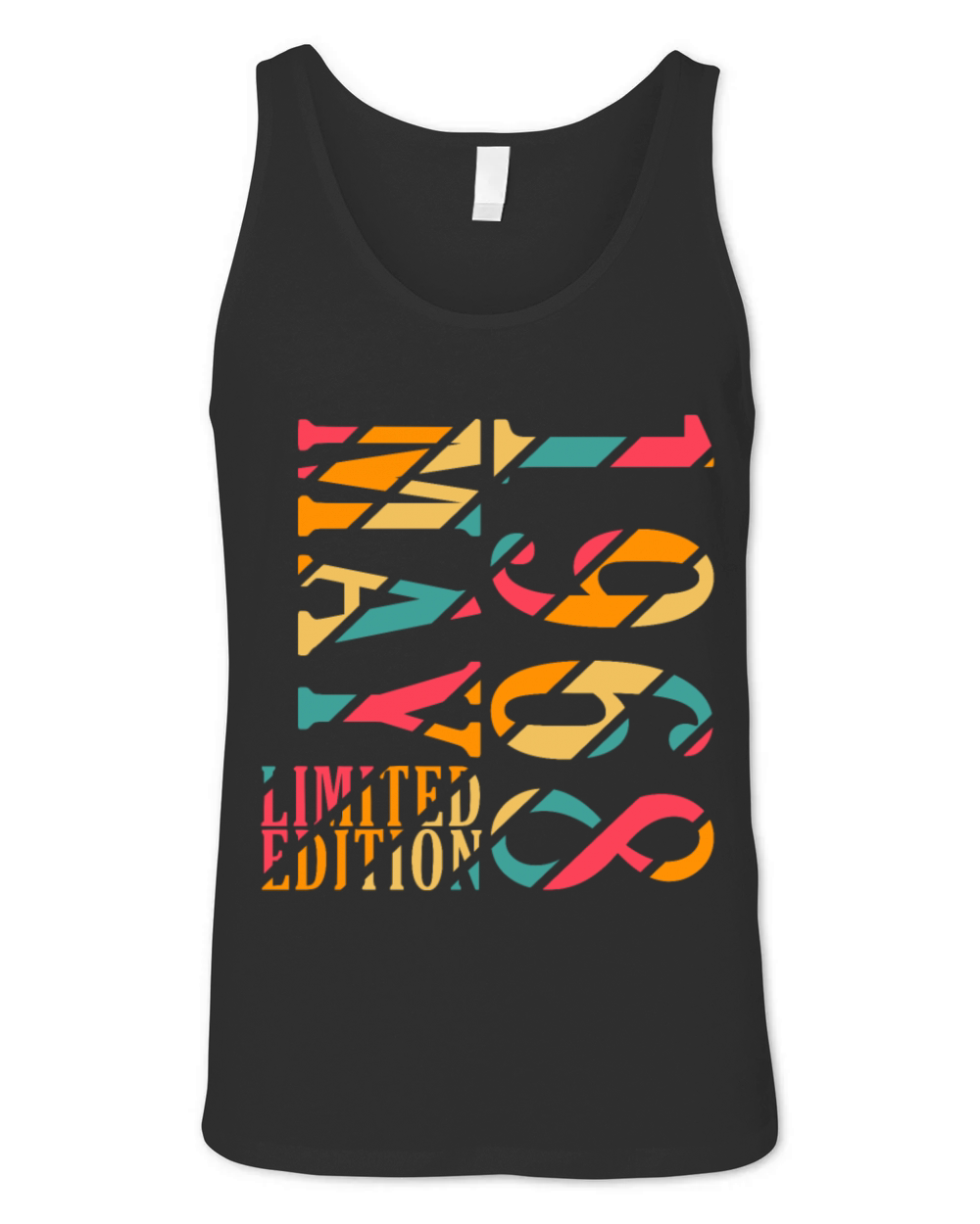 Vintage born in May 1968 Birthday present Unisex Jersey Tank