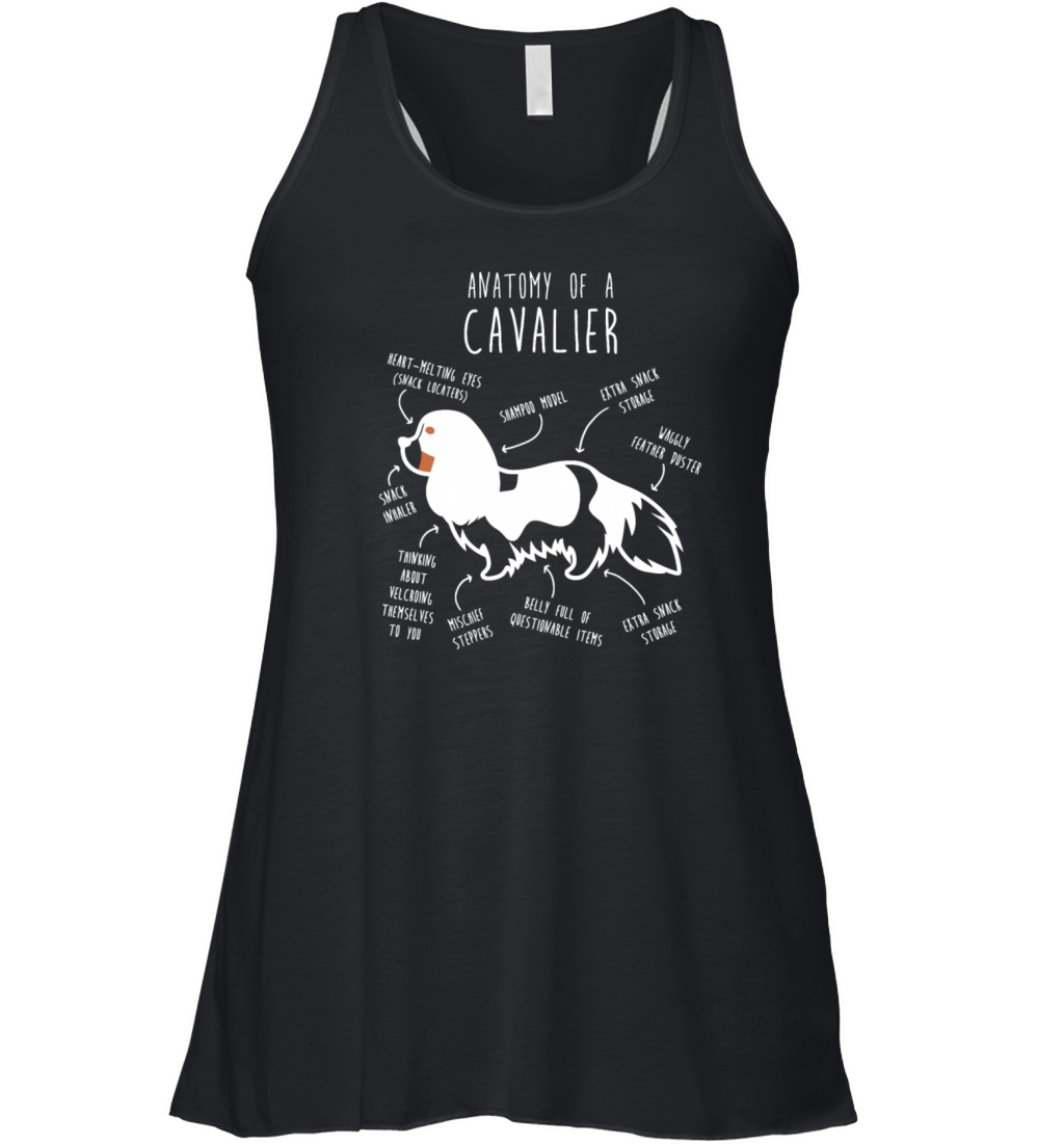 Anatomy Of A Cavalier Women's Flowy Tank Top