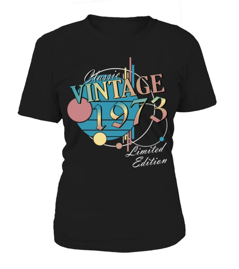 Vintage 1973 vintage birthday retro gift Women's T-Shirt