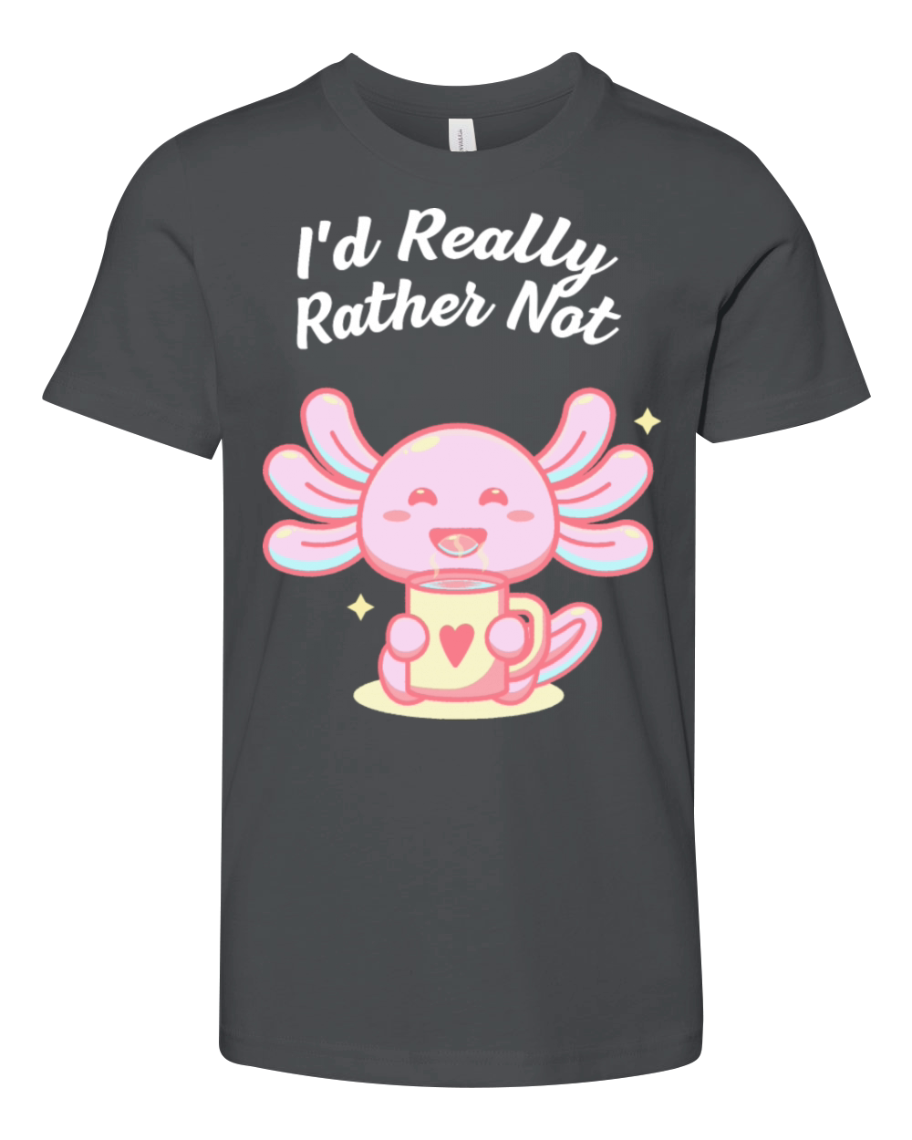 Id Really Rather Not Introvert Sarcastic Antisocia Youth Unisex Jersey Tee
