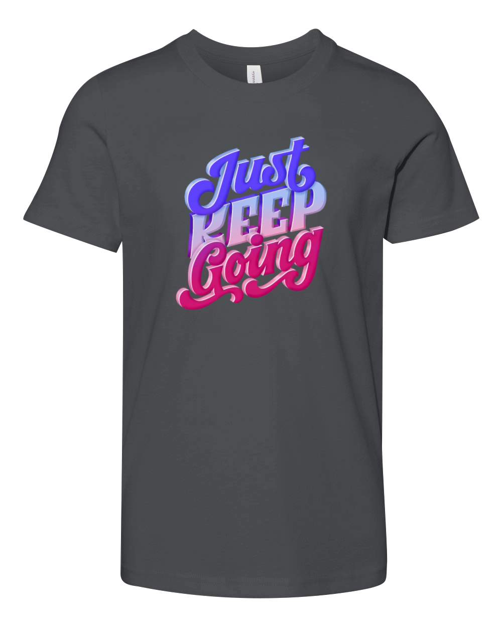 Just Keep Going Youth Unisex Jersey Tee