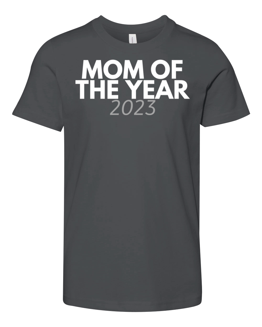 Mom of the Year Youth Unisex Jersey Tee
