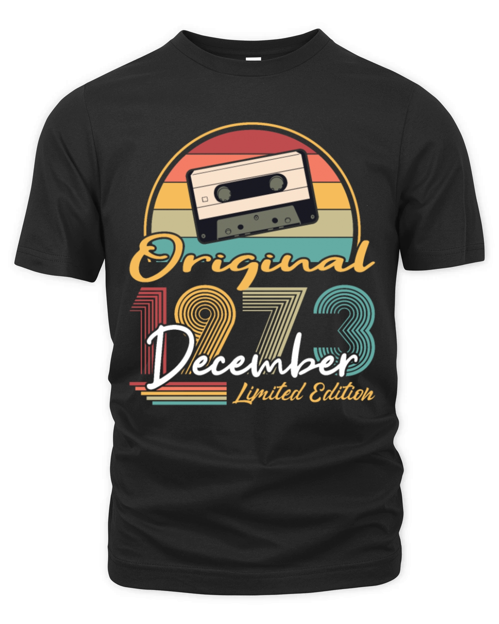 50th birthday december 1973 original 1973 Organic Unisex T-shirt