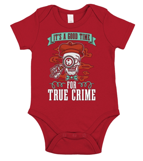 Detective Its A Good Time For True Investigation Short Sleeve Baby One-Piece