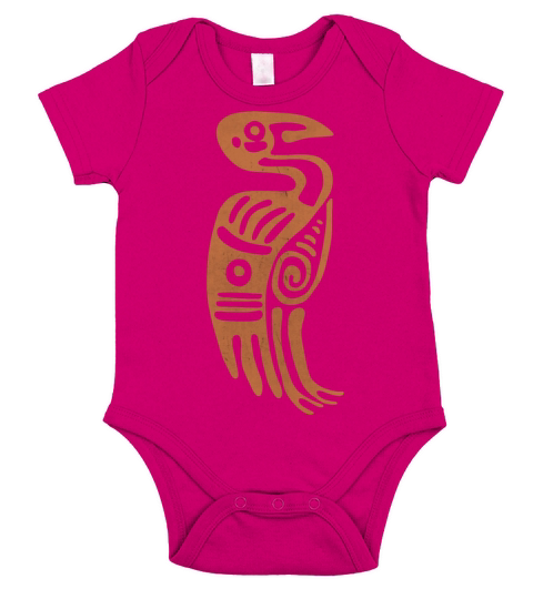 Native American Short Sleeve Baby One-Piece