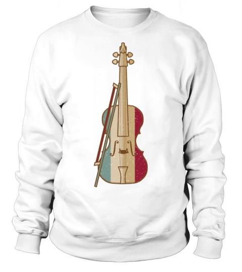 Fiddle Whisperer Vintage Violin Sweatshirt Unisex