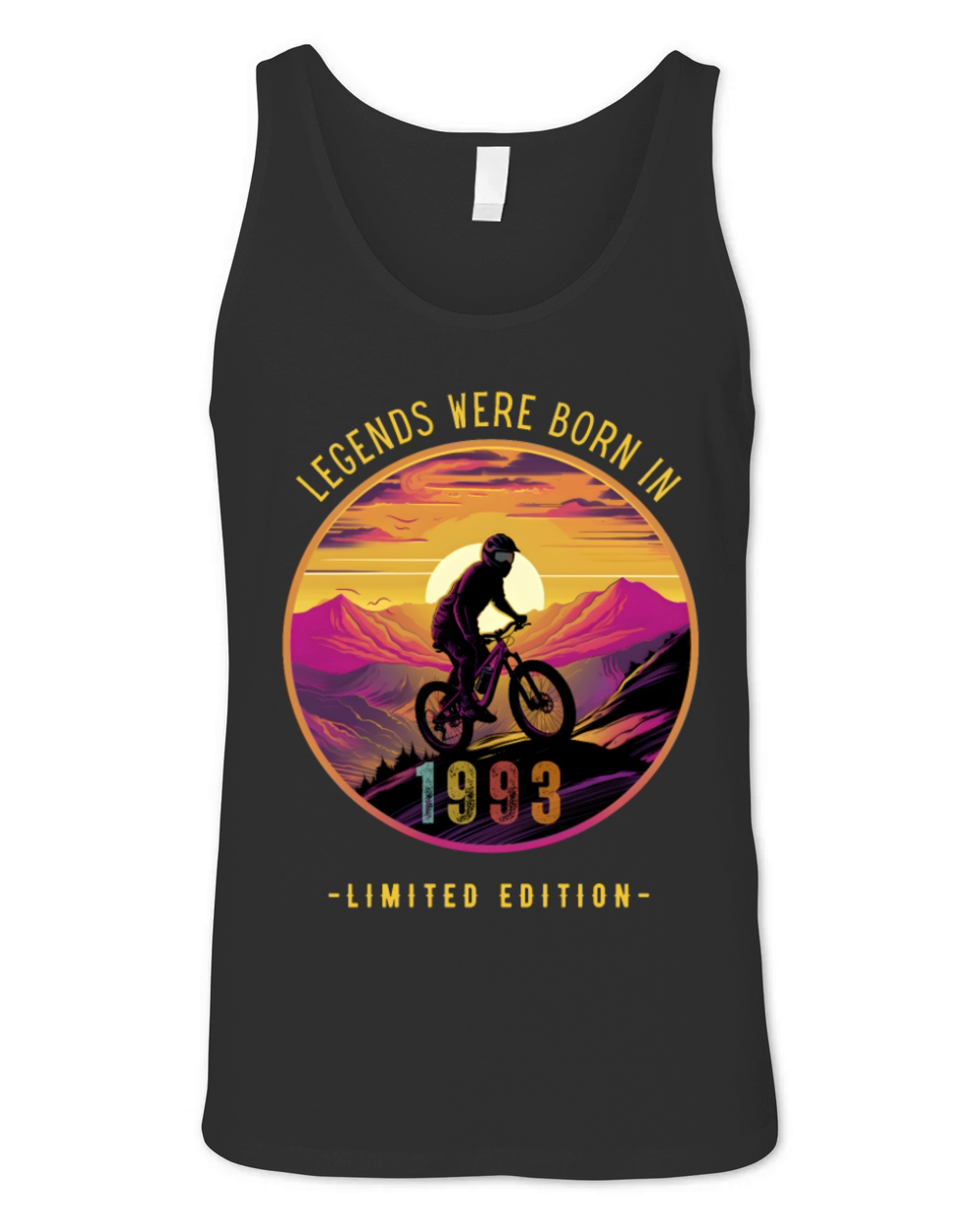 Legends of mountain biking were born in 1993 Unisex Jersey Tank