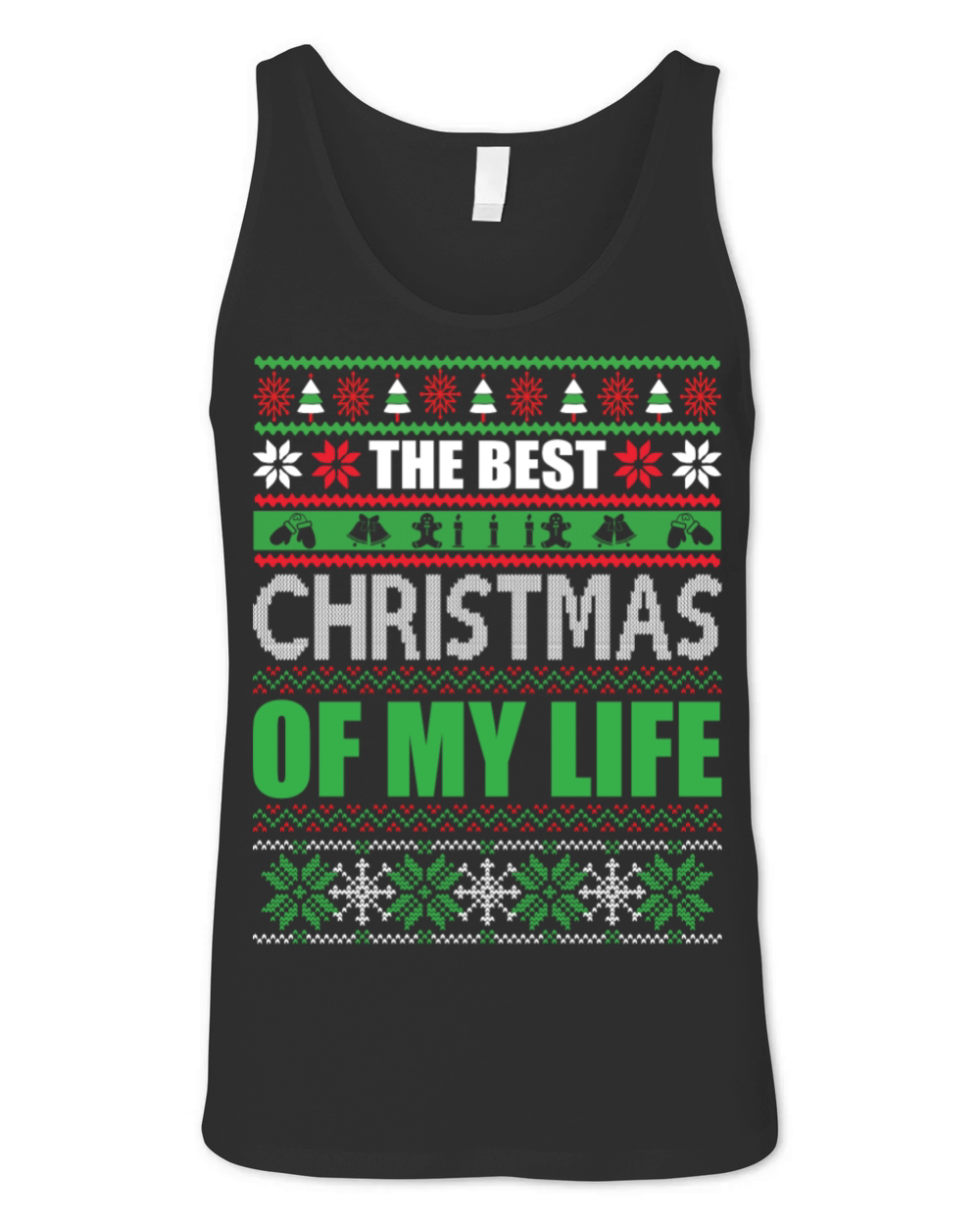 The Best Christmas Of My Life Unisex Jersey Tank