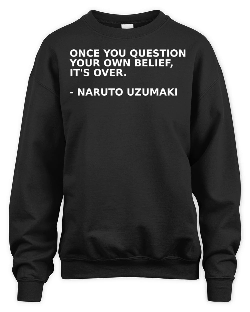 anime quote Unisex Premium Crewneck Sweatshirt