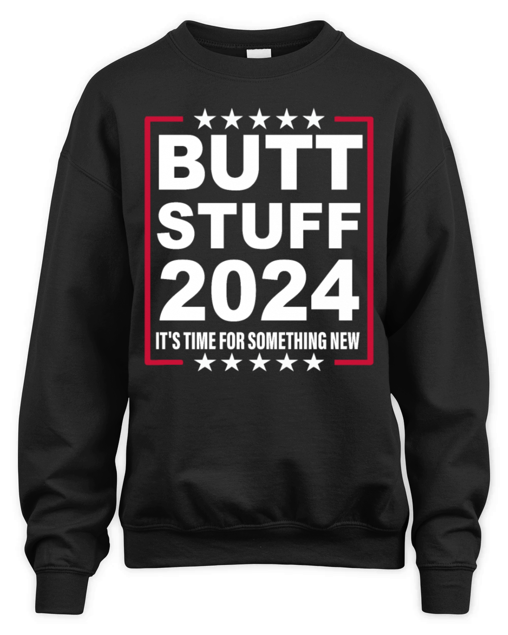Butt Stuff 2024 Its Time For Something New Unisex Premium Crewneck Sweatshirt