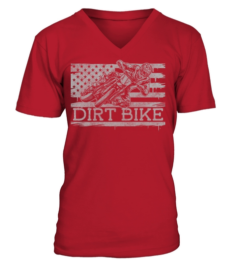 Bike Cyclists Biker Extreme Sport V-Neck T-shirt