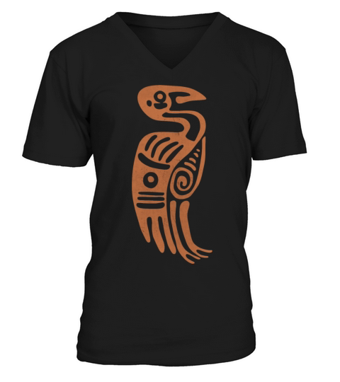 Native American V-Neck T-shirt