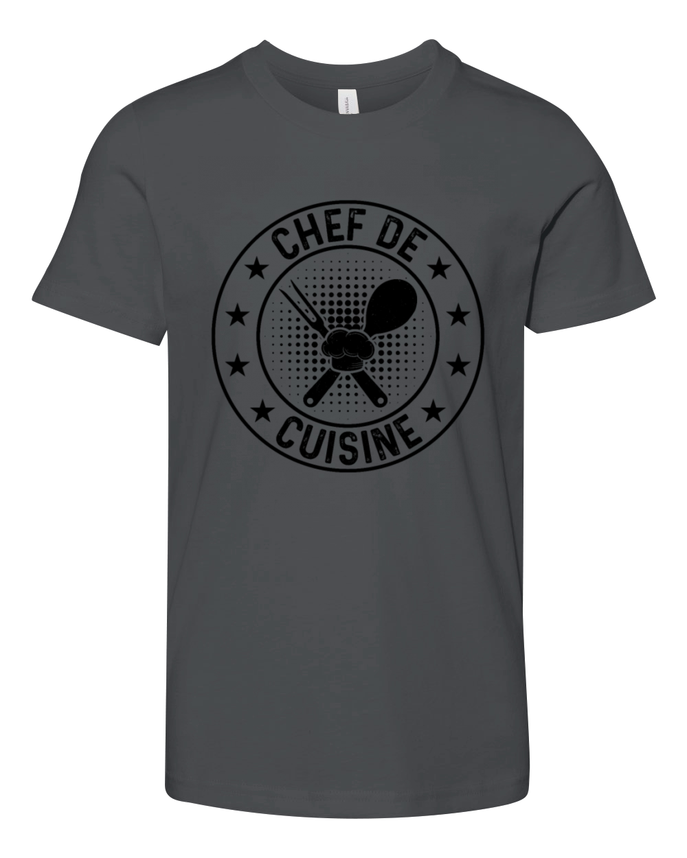 Chef De Cuisine Chef Cooking Tools Chef Cooking Ki Youth Unisex Jersey Tee