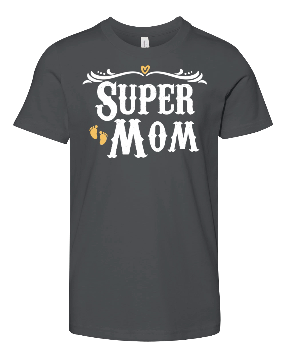 Super Mom Youth Unisex Jersey Tee