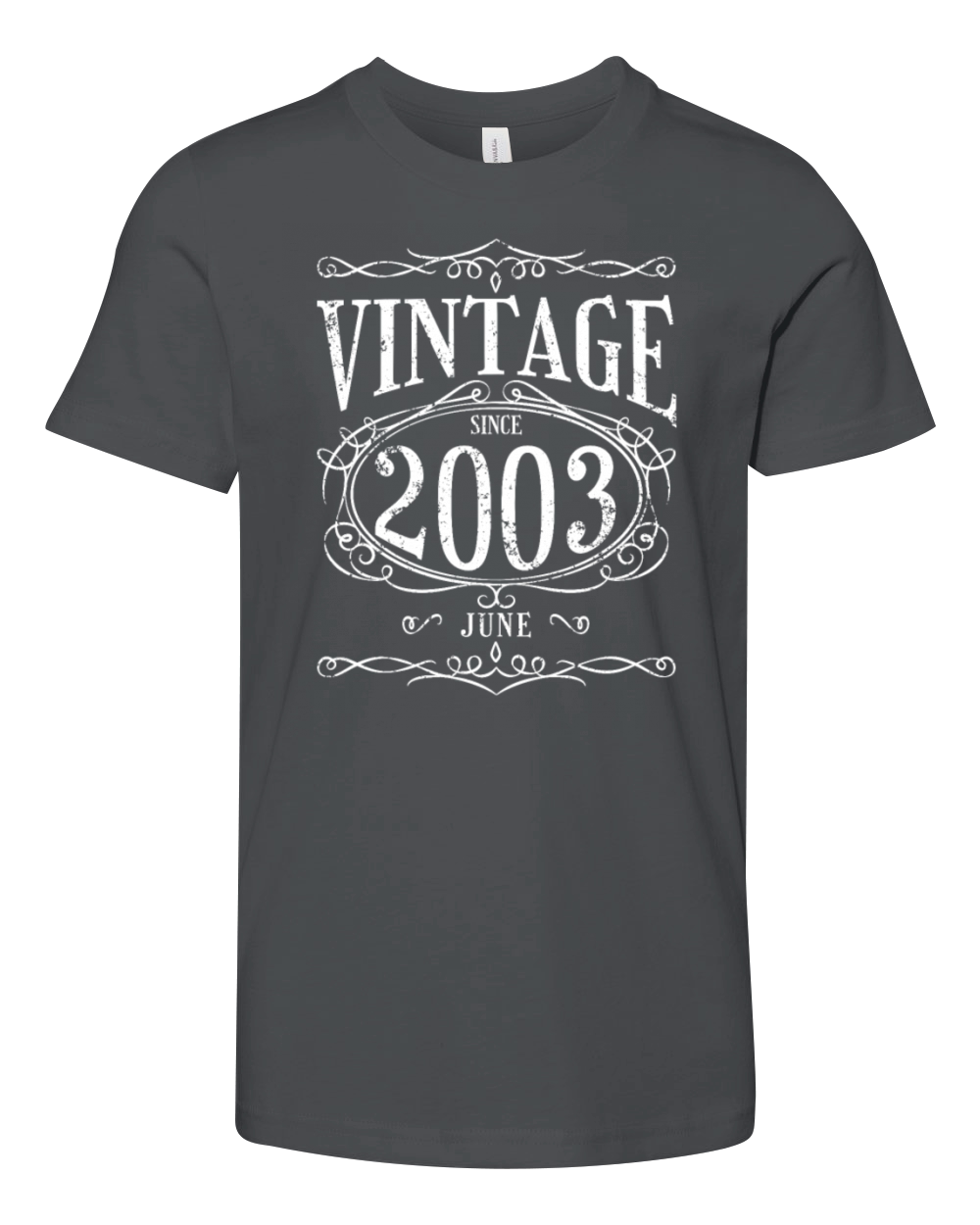 Vintage since June 2003 - Birthday Present Youth Unisex Jersey Tee