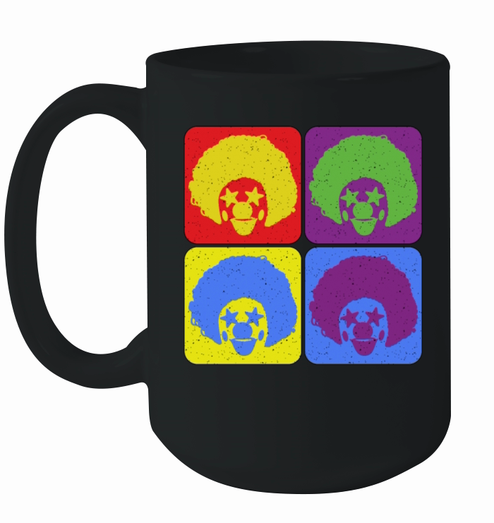 Circus Clown Clowns Retro Circus Staff Juggling Ceramic Mug