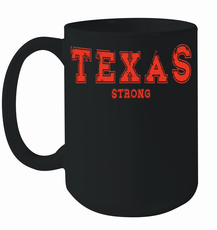 Texas Strong Vintage Colors Ceramic Mug