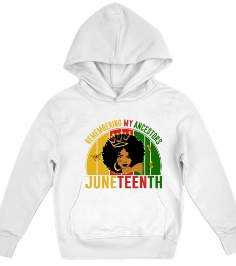 The Same Heart Inside Black History Juneteenth Kids Hoodie