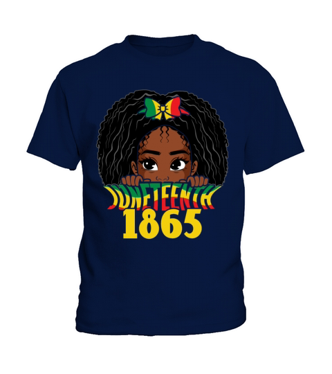 Girl Kids Celebrate Juneteenth Black History Kids T-Shirt