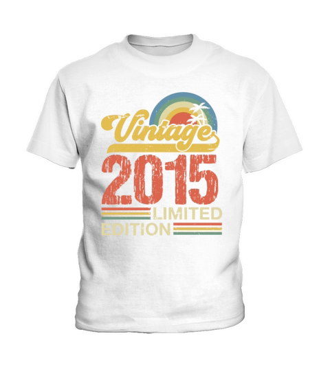 Retro Vintage 2015 Limited Edition Kids T-Shirt