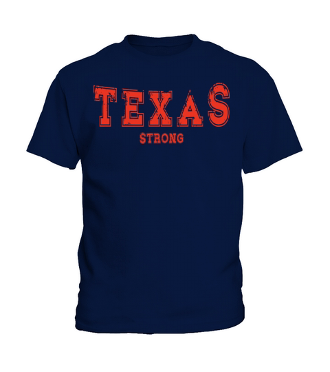 Texas Strong Vintage Colors Kids T-Shirt