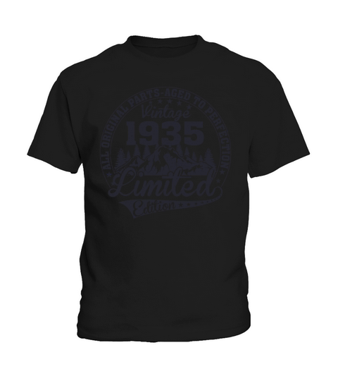 Vintage 1935 Limited Edition Birthday Gift Kids T-Shirt