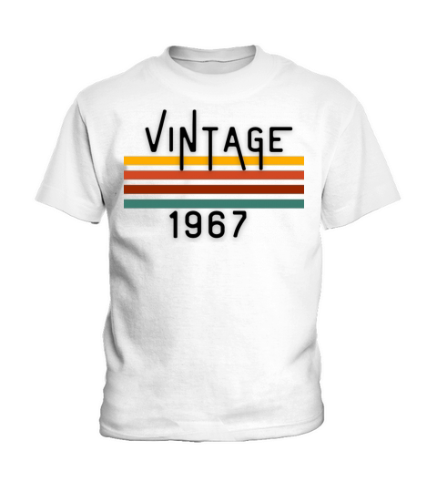 Vintage 1967 50th Birthday Fiftieth Gift Kids T-Shirt