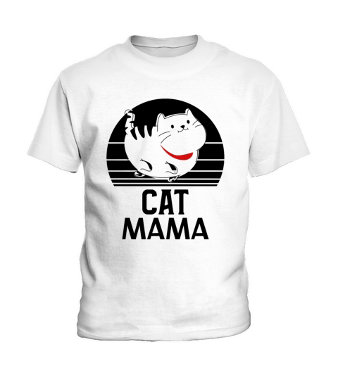 Vintage Eighties Style Retro Distressed Cat Daddy Kids T-Shirt