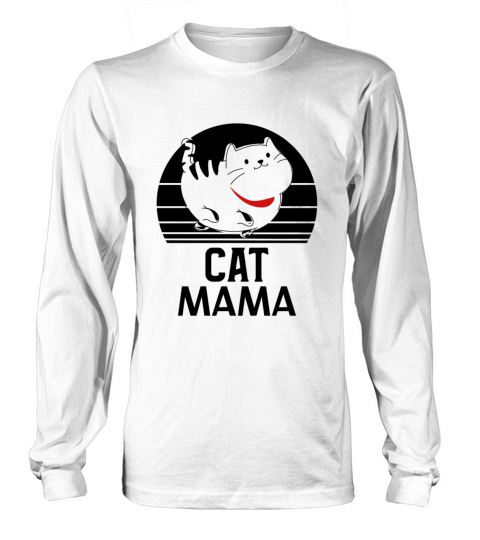 Vintage Eighties Style Retro Distressed Cat Daddy Long sleeved Unisex