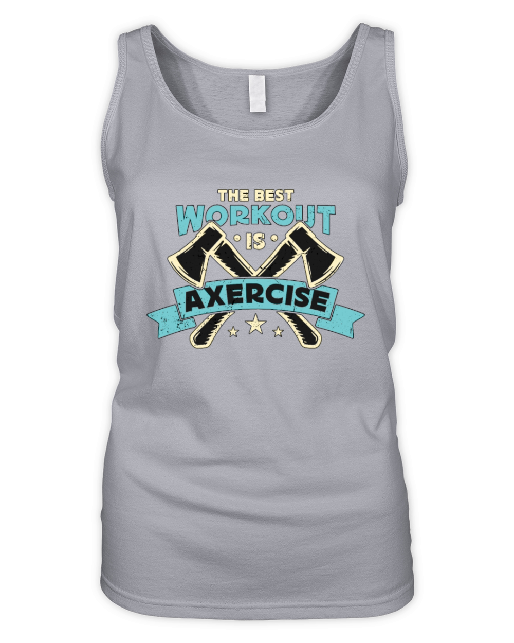 Axe Throwing The Best Workout Is Hatchet Thrower Organic Women's Tank Top