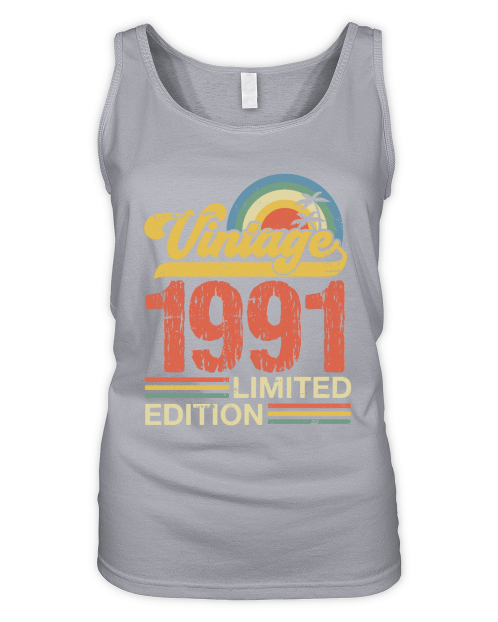 Retro Vintage 1991 Limited Edition Organic Women's Tank Top