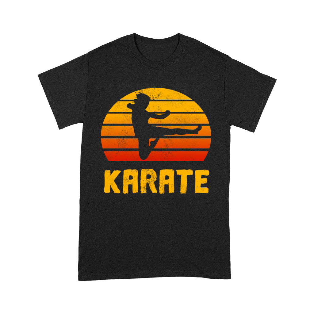 Karate Retro Vintage Design Premium T-shirt