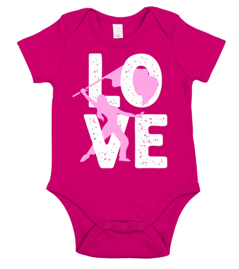 Cool Color Guard For Women Girls Marching Band Fla Short Sleeve Baby One-Piece