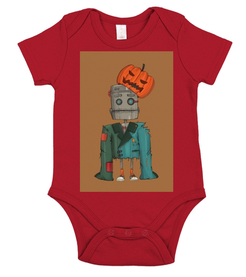 Happy Halloween Short Sleeve Baby One-Piece