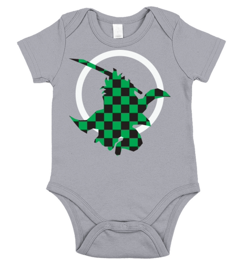 Tanjiro Silhoutte Short Sleeve Baby One-Piece