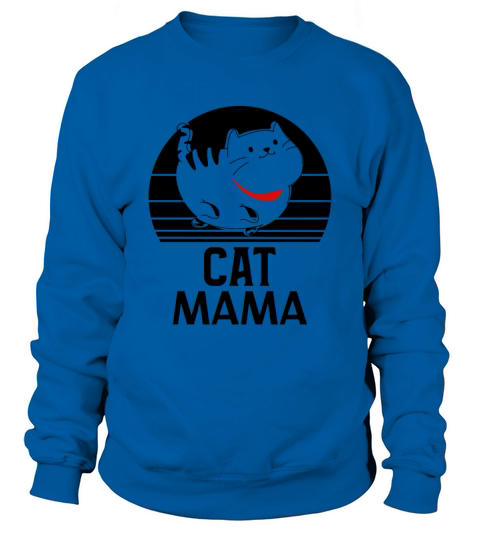 Vintage Eighties Style Retro Distressed Cat Daddy Sweatshirt Unisex